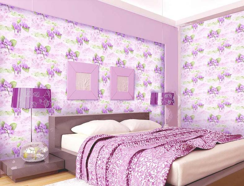 Бумажные обои для спальни