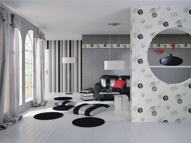 Бумажные обои с виниловым напылением Бумажные обои с виниловым покрытием