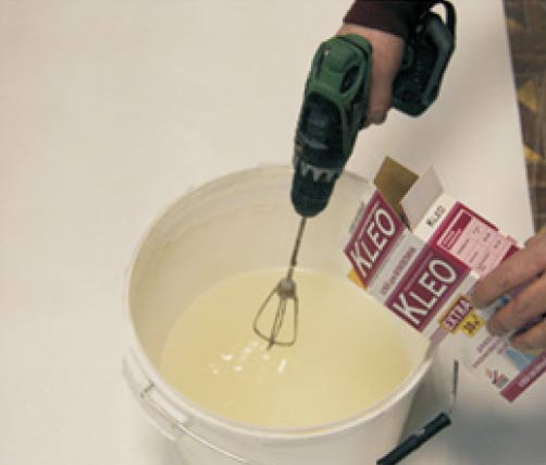 пропорции клея для обоев